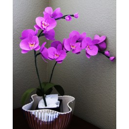  Paper Orchids - Lavender
